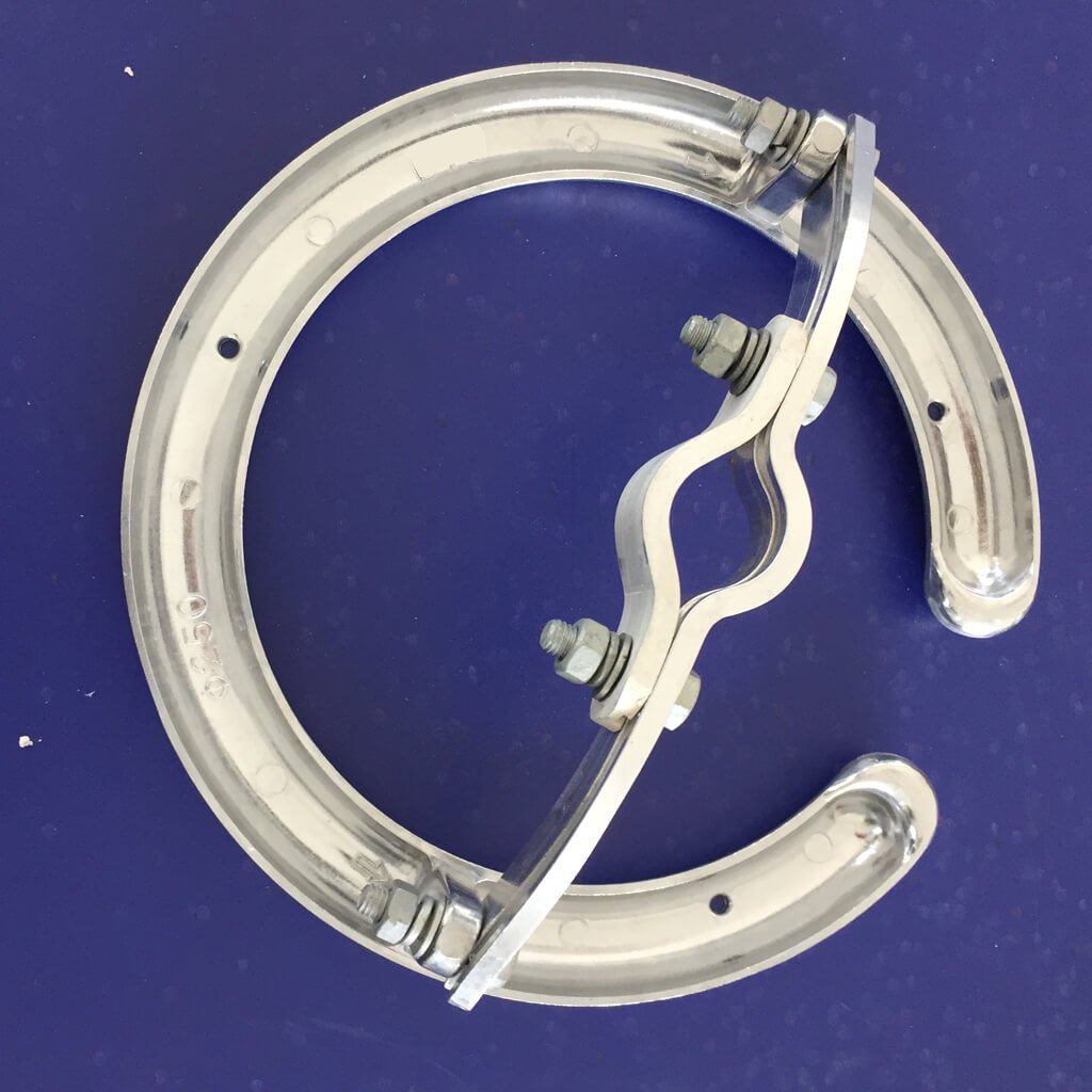 Aluminium corona ring manufactured by Vaarahi Enterprises